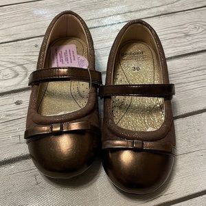 Pediped girls shoes Penny dark brown size 12.5-13